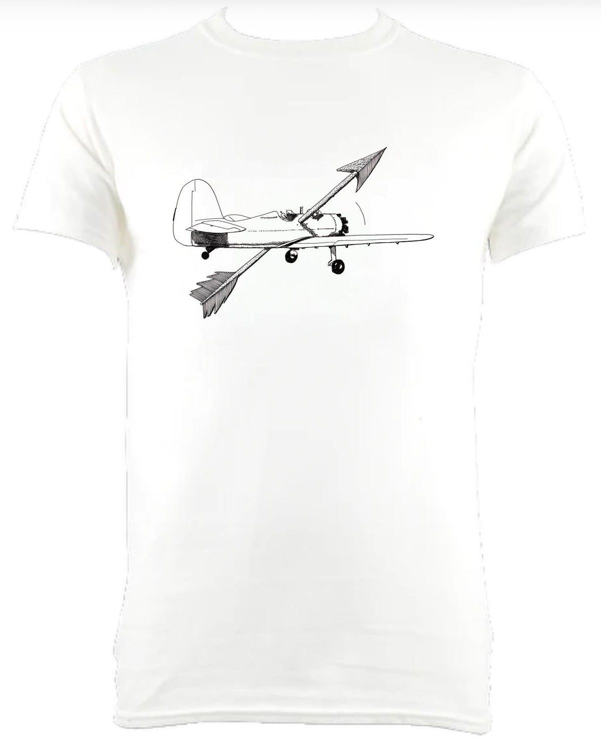 Arrow Hit Aeroplane