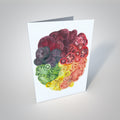 Sliced Tomatoes Greetings Card