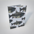Giant Trout Greetings Card